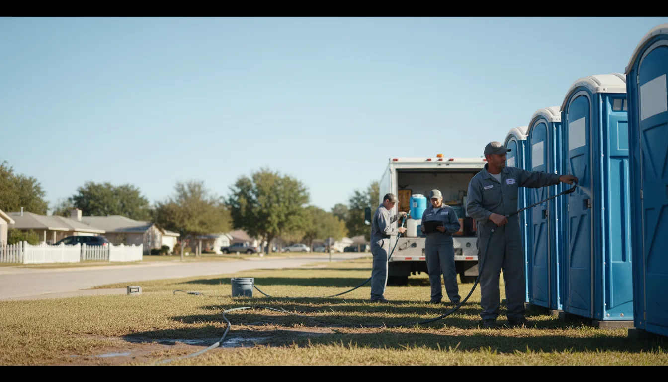 Long-Term Portable Toilet Rental in West Liberty, IA near me